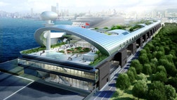 With some  million people cruising worldwide every year, today’s cruise ship terminals come in all shapes and styles from bare-boned to “Space Age.”